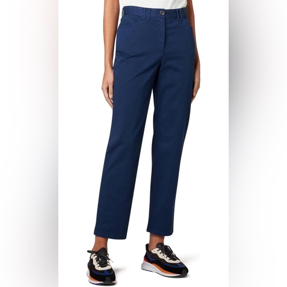 Paul Smith Pants - Paul Smith Women's Brown wool cuffed trousers -Size 40